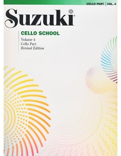 SUZUKI S.-4th Cello School (Revised Edition)
