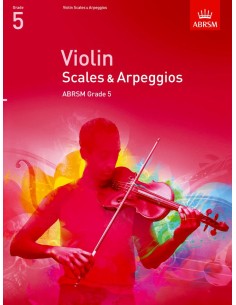 ABRSM-Scale e Arpeggi Grado 5 per Violino