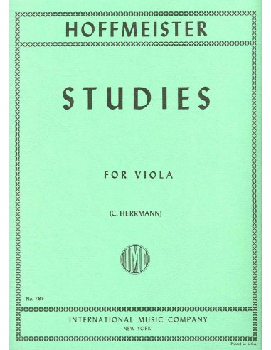 HOFFMEISTER F.A.-Studi (12) per Viola (Herrmann)