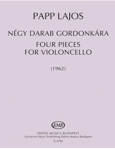 PAPP L.-Pieces (4) for Cello