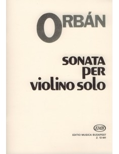 ORBAN G.-Sonata para Violin