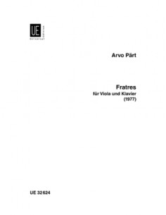 PARTE A.-Fratres per viola e pianoforte (Tomter)