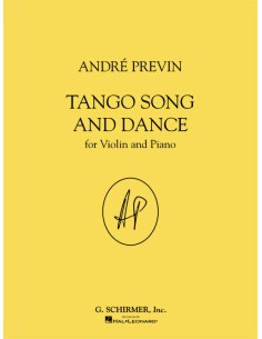 PREVIN A.-Tango Canzone e Danza per Violino e Pianoforte