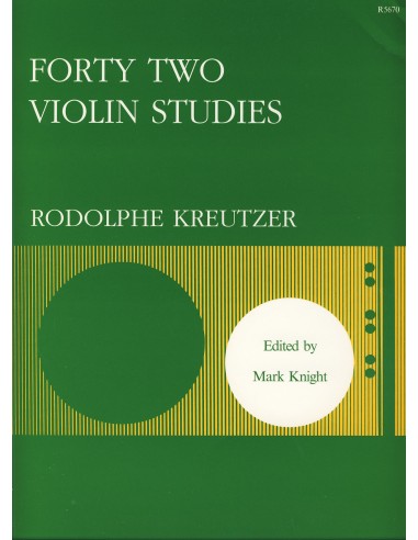 KREUTZER R.-Studi e Capricci (42) per Violino (Cavaliere)