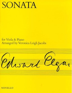 ELGAR E.-Sonata Op.82 per viola e pianoforte (Jacobs)