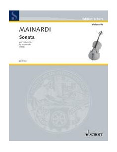 MAINARDI E.-Sonata (1959) per violoncello