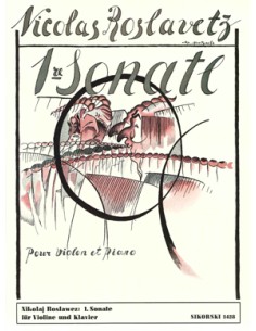 ROSLAWEZ N.-Sonata nº 1 para Violin y Piano
