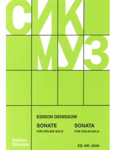 DENISOV E.-Sonate für Violine