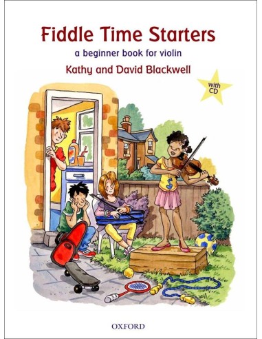 BLACKWELL K.-Fiddle Time Starters per violino (Inc. CD)