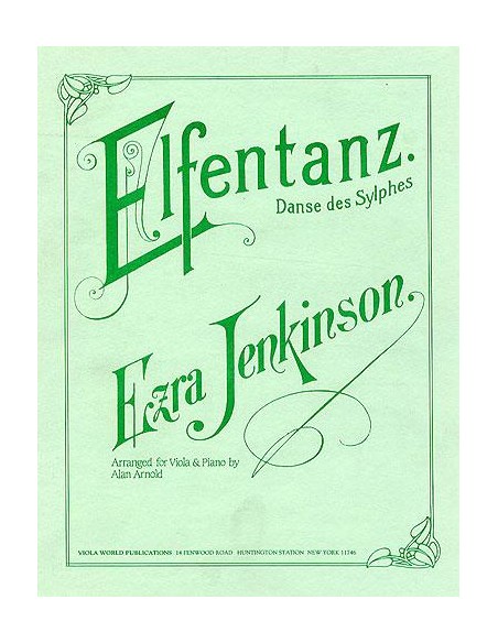 JENKINSON E.-Elfentanz per Viola e Pianoforte