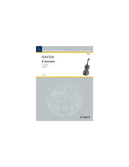 HAYDN J.-Sonatas (6) (Hob.VI/G1) para 2 Violines (Hoffmann)