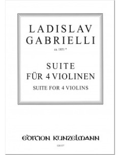 GABRIELLI L.-Suite pour 4 violons