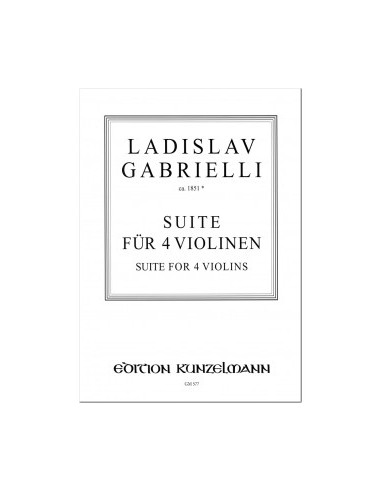 GABRIELLI L.-Suite per 4 Violini