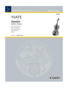 YSAYE E.-Sonata Op. postuma per 2 violini (Urtext)