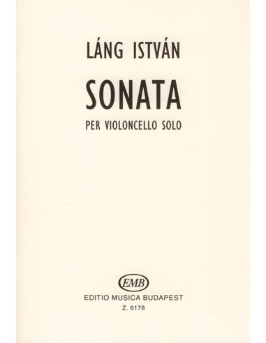 LANG I.-Sonata for Cello