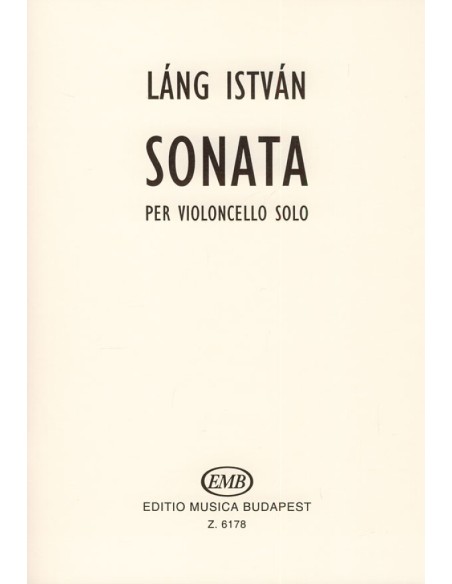 LANG I.-Sonata per violoncello
