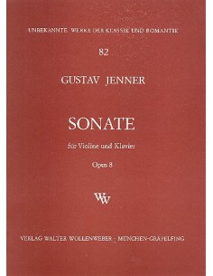 JENNER G.-Sonata in A minor Op.8 for Violin and Piano