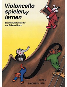 KOCH E.-Violoncello spielen lernen (Eine Schule für Kinder) Vol.3 (Method) pour violoncelle (Patow)