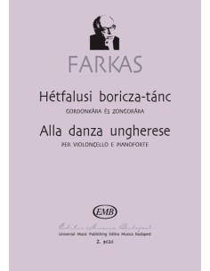 FARKAS F.-Alla danza ungerhese per violoncello e pianoforte