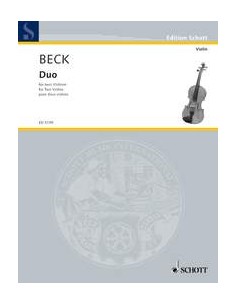 BECK C.-Duo (1960) für 2 Violinen