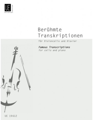 SKOCIC A.-Famous Transcriptions pour violoncelle