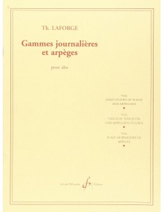 LAFORGE T.-Scale e Arpeggi Giornalieri per Viola