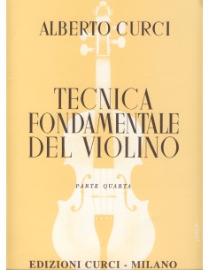CURCI A.-Grundtechnik 4º für Violine