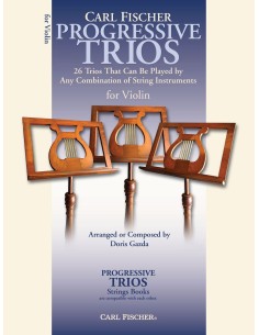 GAZDA D.-Trios progressifs pour violon para violon