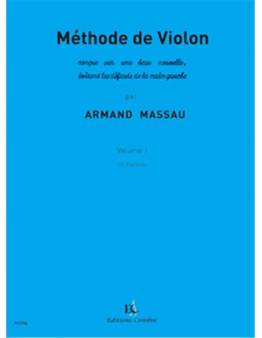 MASSAU A.-1st Method: (3rd Position) for Violin