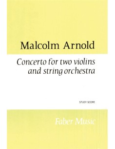 ARNOLD M.-Concerto per 2 violini e pianoforte
