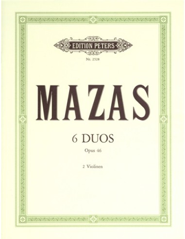 MACAS J.F.-Duos Op.46 per 2 violini