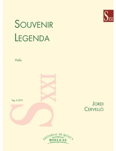 CERVELLO J.-Souvenir e Legenda per Viola