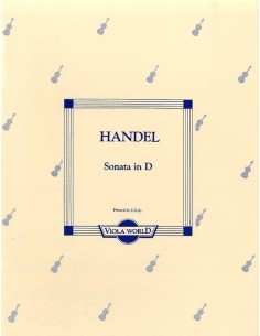 HAENDEL G.F.-Sonate D-Dur für Viola und Klavier (letzte Einheiten)