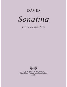 DAVID G.-Sonatina per Viola e Pianoforte