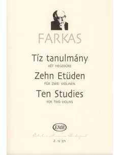 FARKAS F.-Studi (10) per 2 Violini (Turle)