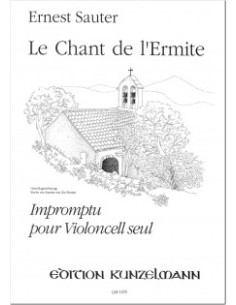 SAUTER E.-Impromptu "Le Chant de L'ermite" for Cello