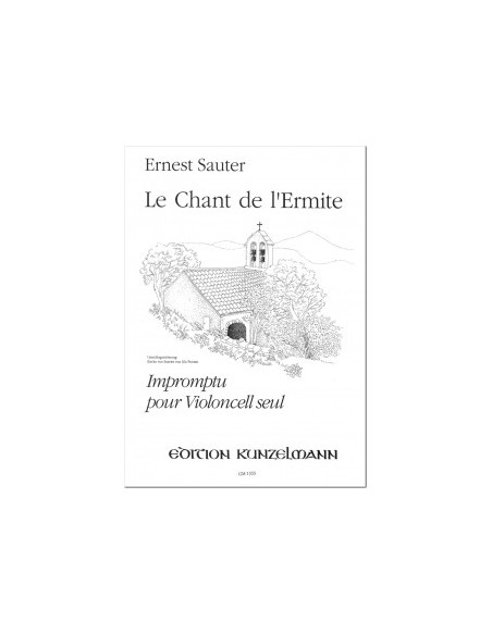 SAUTER E.-Impromptu "Le Chant de L'ermite" für Violoncello
