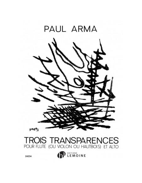 ARMA P.-Lucidi (3) per Viola e Flauto
