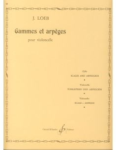 LOEB J.-Scale e arpeggi per violoncello
