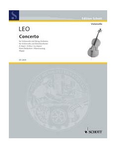 LEO L.-Konzert A-Dur für Violoncello und Klavier (Rapp)