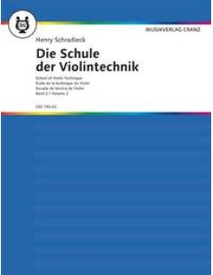 SCHRADIECK H.-Technical School Vol.2: Double Strings for Violin
