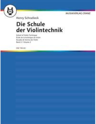 SCHRADIECK H.-Technical School Vol.2: Double Strings for Violin