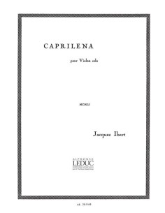 IBERT J.-Caprilena per Violino