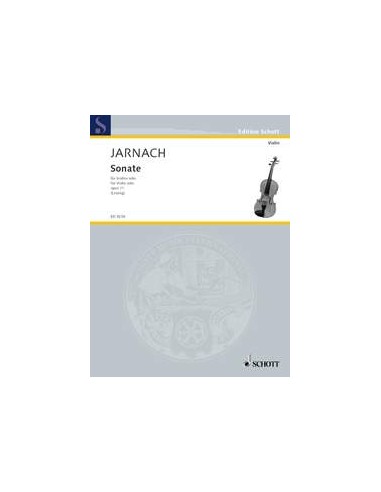 JARNACH P.-Sonate op.11 pour violon (Lessing)