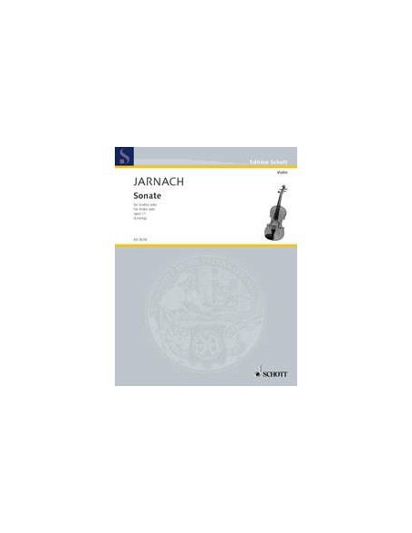 JARNACH P.-Sonate op.11 pour violon (Lessing)