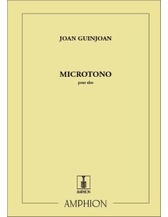 GUINJOAN J.-Microtone for Viola