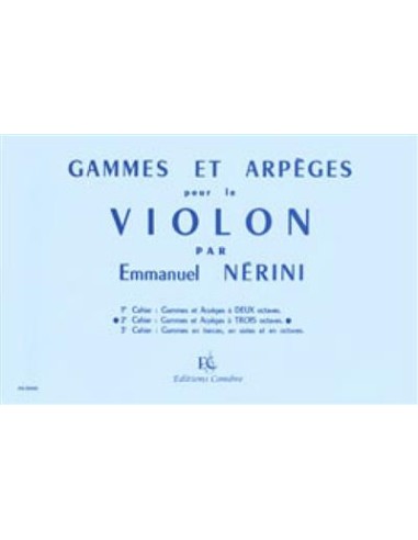 NERINI E.-Scale e Arpeggi 2° per Violino