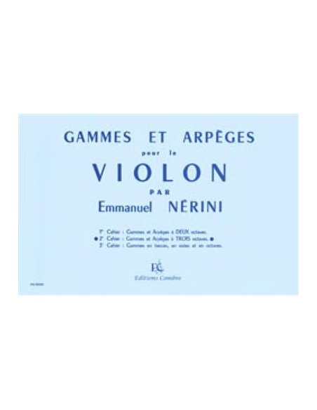 NERINI E.-Scale e Arpeggi 2° per Violino