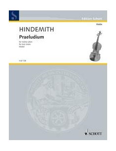 HINDEMITH P.-Praeludium per Violino (Kube)