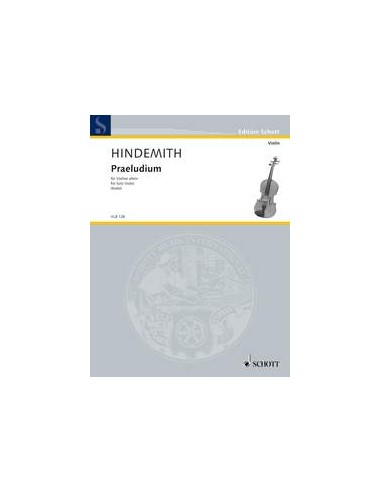 HINDEMITH P.-Praeludium pour violon (Kube)